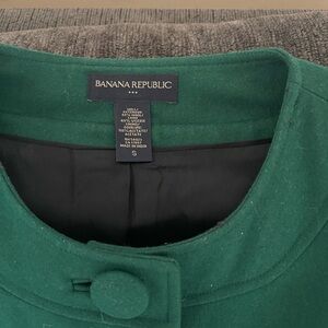 Banana Republic Green Coat